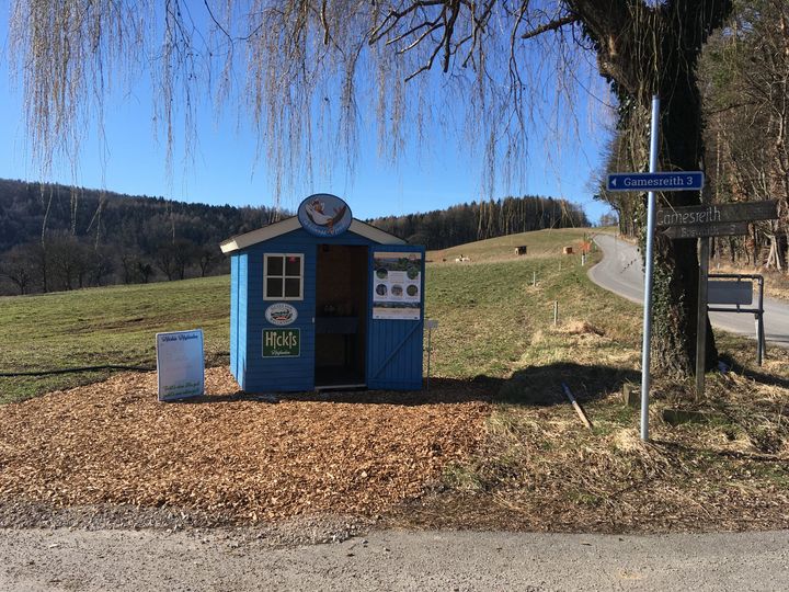 Unsere Verkaufhütte